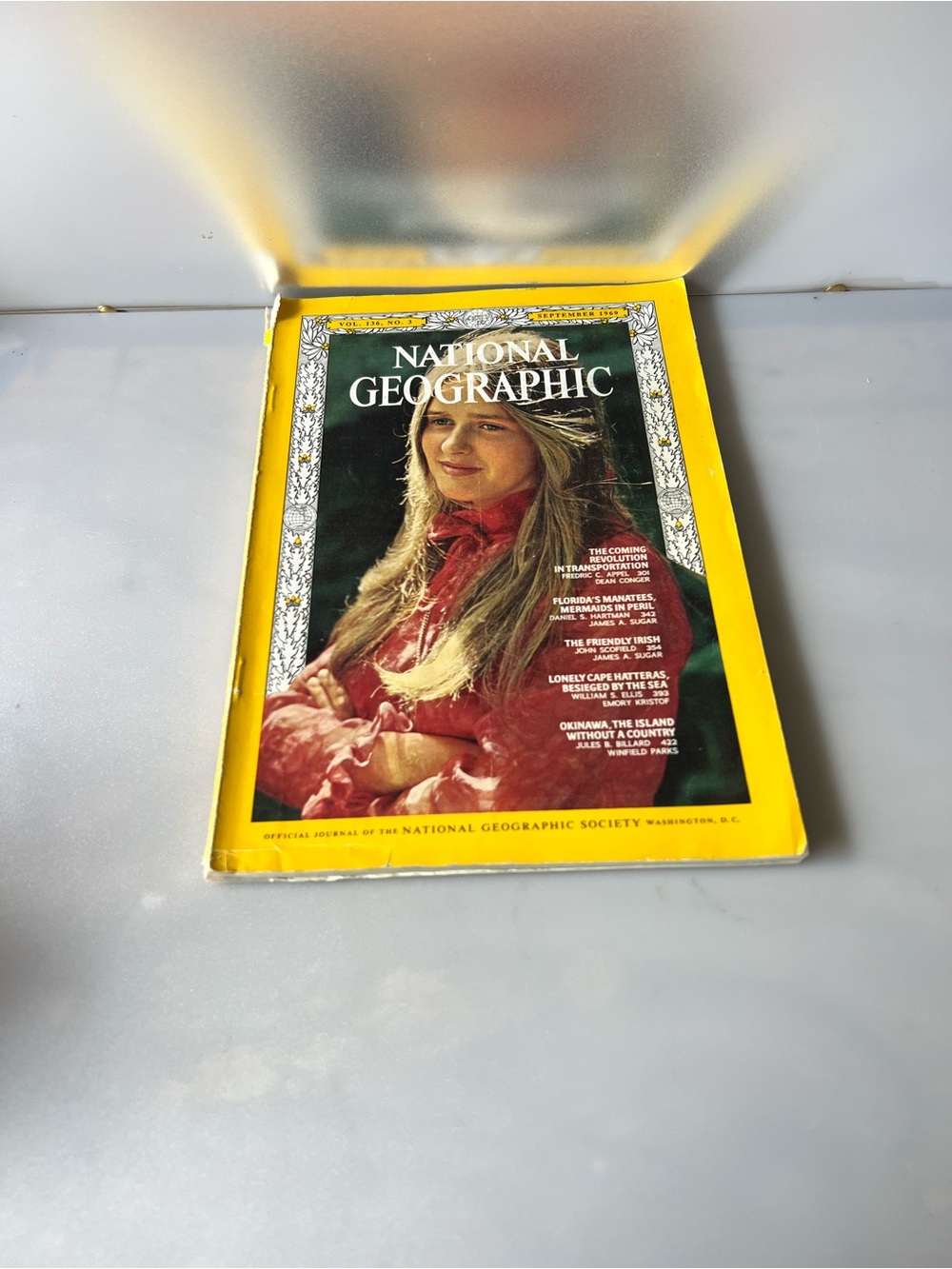National Geographic Magazine from September 1969